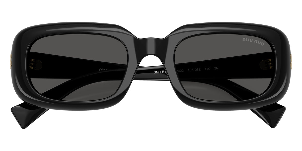 Miu Miu® MU B13SF Sunglasses MU B13SF 16K08Z 52 - Black