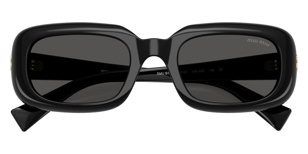 Miu Miu® MU B13SF Sunglasses MU B13SF 16K08Z 52 - Black