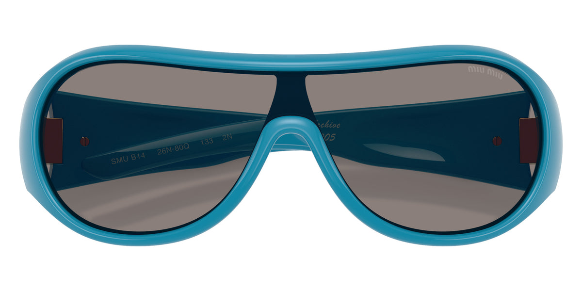 Miu Miu® MU B14SU Sunglasses MU B14SU 26N80Q 33 - Blue