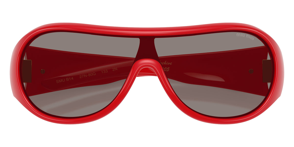 Miu Miu® MU B14SU Sunglasses MU B14SU 27N80Q 33 - Red