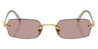 Miu Miu® MU B50S Sunglasses MU B50S 5AK20I 52 - Gold