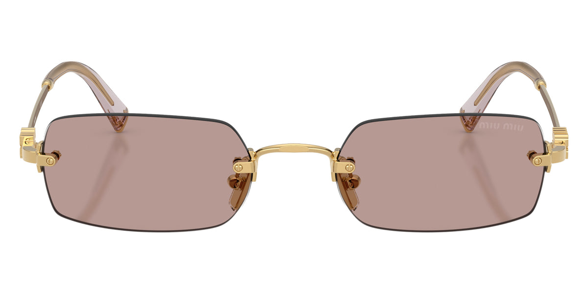 Miu Miu® MU B50S Sunglasses MU B50S 5AK20I 52 - Gold
