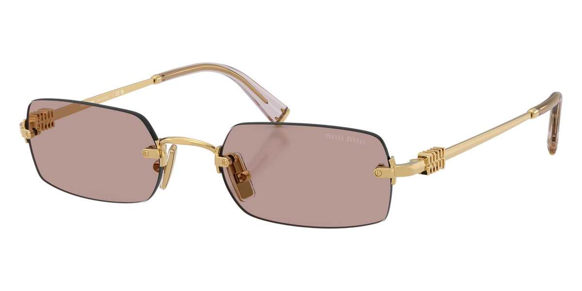 Miu Miu® MU B50S Sunglasses MU B50S 5AK20I 52 - Gold