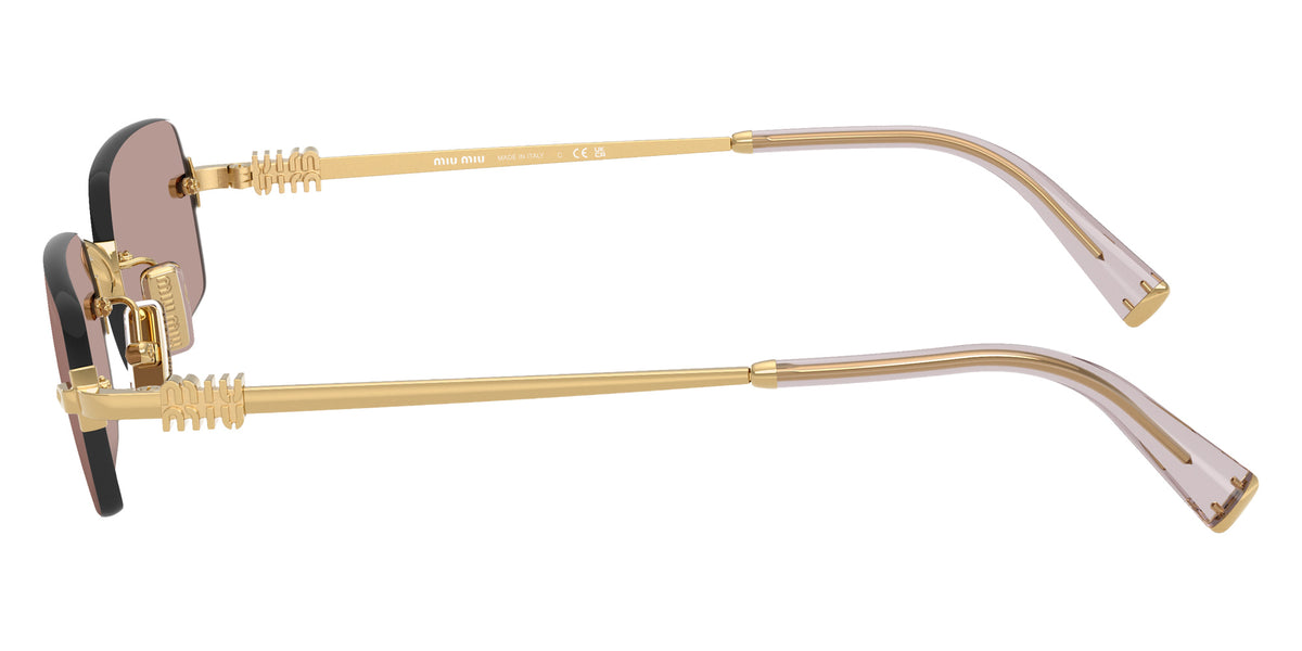 Miu Miu® MU B50S Sunglasses MU B50S 5AK20I 52 - Gold