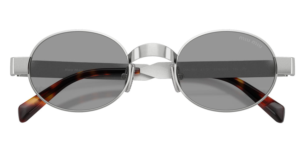 Miu Miu® MU B51S Sunglasses MU B51S 21M50Q 47 - Old Silver