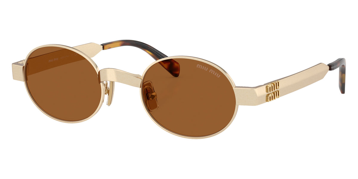 Miu Miu® MU B51S Sunglasses MU B51S 22M20V 47 - Old Gold