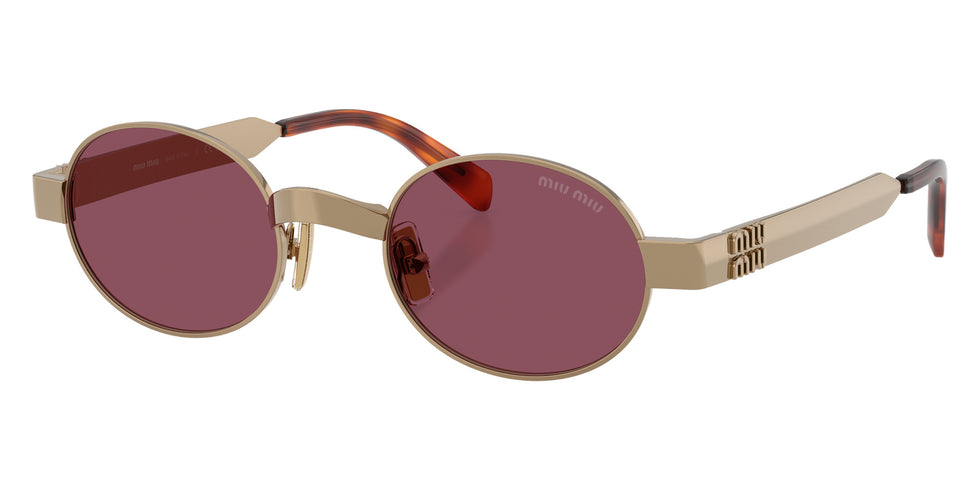 Miu Miu® MU B51S Sunglasses MU B51S 7OE30Y 47 - Brass