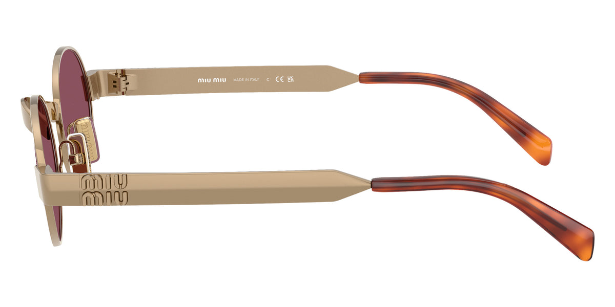 Miu Miu® MU B51S Sunglasses MU B51S 7OE30Y 47 - Brass
