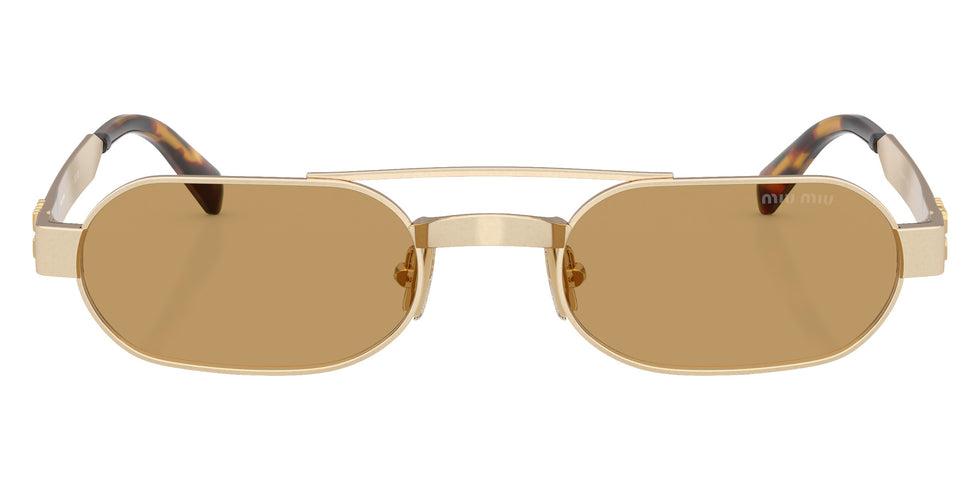 Miu Miu® MU B52S Sunglasses MU B52S 22M10Y 52 - Ancient Gold