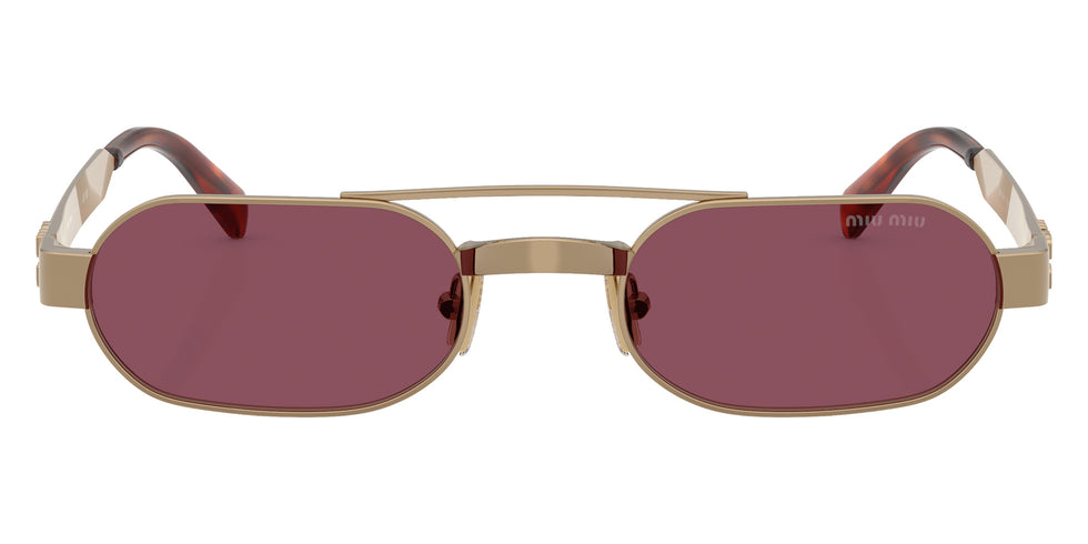 Miu Miu® MU B52S Sunglasses MU B52S 7OE30Y 52 - Brass
