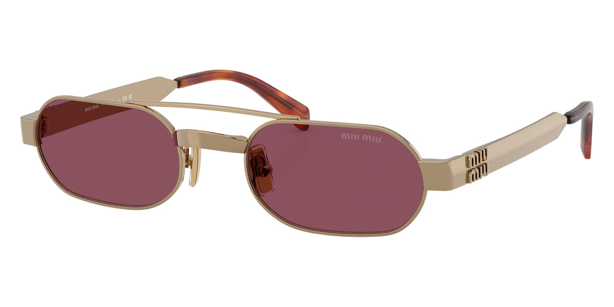 Miu Miu® MU B52S Sunglasses MU B52S 7OE30Y 52 - Brass