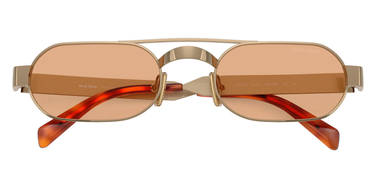 Miu Miu® MU B52S Sunglasses MU B52S 7OE90X 52 - Brass