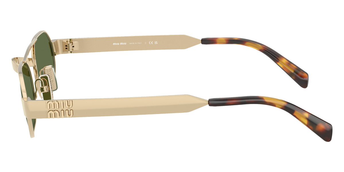 Miu Miu® MU B52S Sunglasses MU B52S ZVN71A 52 - Pale Gold