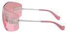 Miu Miu® MU B53S Sunglasses MU B53S 1BC70Y 44 - Silver