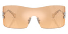 Miu Miu® MU B53S Sunglasses MU B53S 1BC80Y 44 - Silver