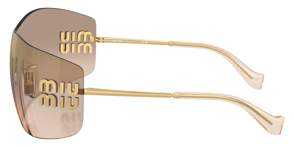 Miu Miu® MU B53S Sunglasses MU B53S 5AK20P 44 - Gold