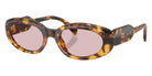 Miu Miu® MU C01S Sunglasses MU C01S 14L4I0 53 - Honey Havana