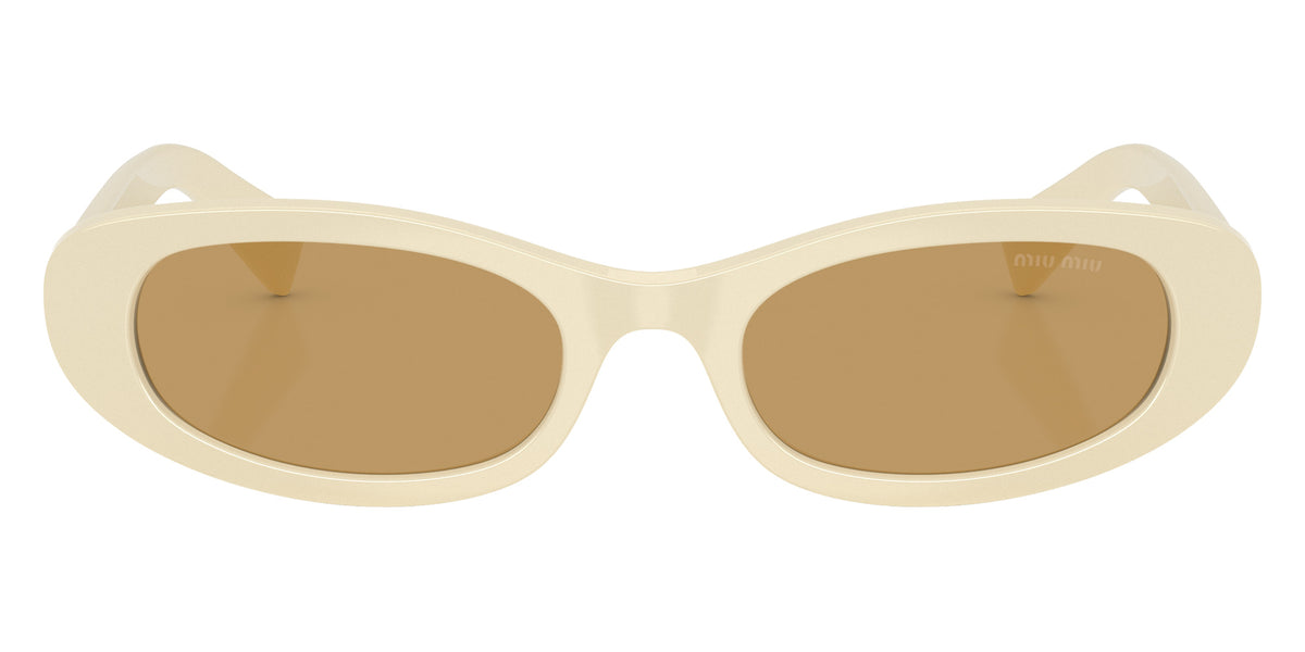 Miu Miu® MU C02SF Sunglasses MU C02SF 24R10Y 54 - Milky