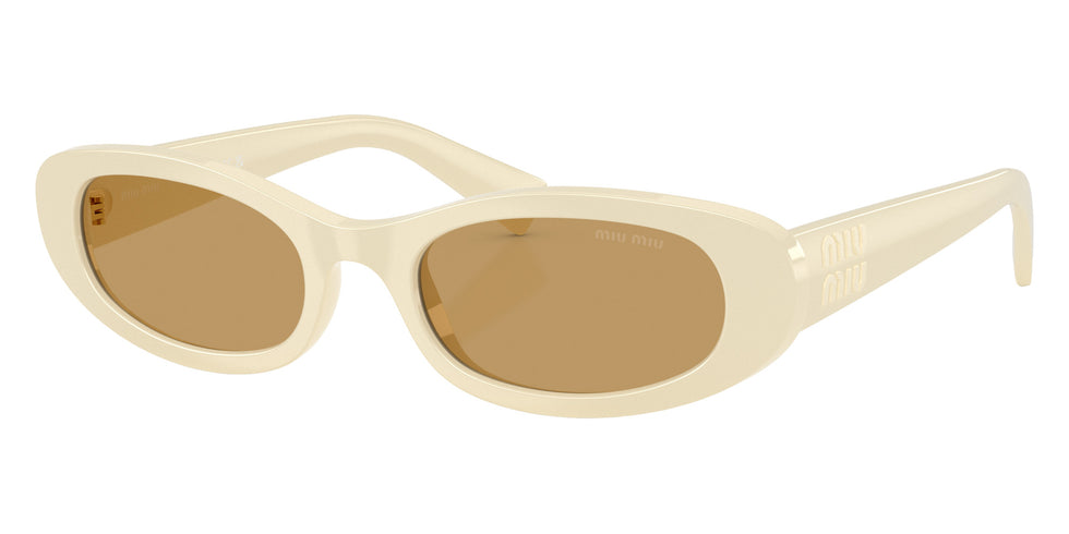 Miu Miu® MU C02SF Sunglasses MU C02SF 24R10Y 54 - Milky