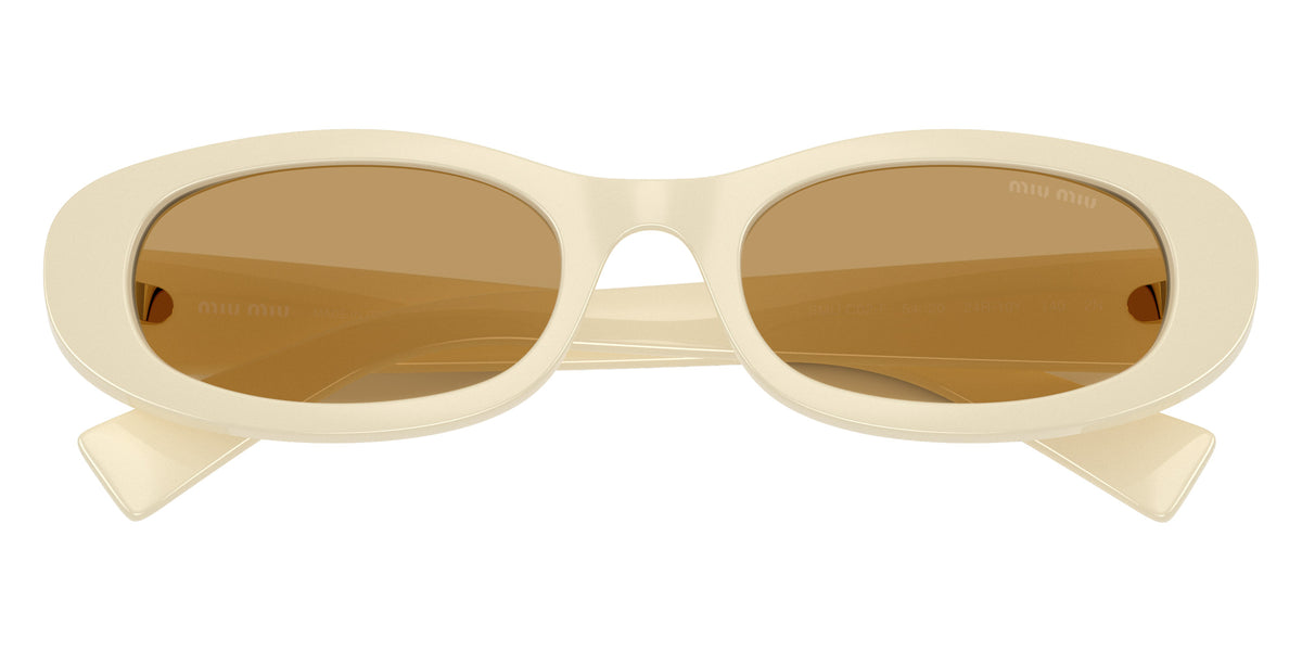Miu Miu® MU C02SF Sunglasses MU C02SF 24R10Y 54 - Milky