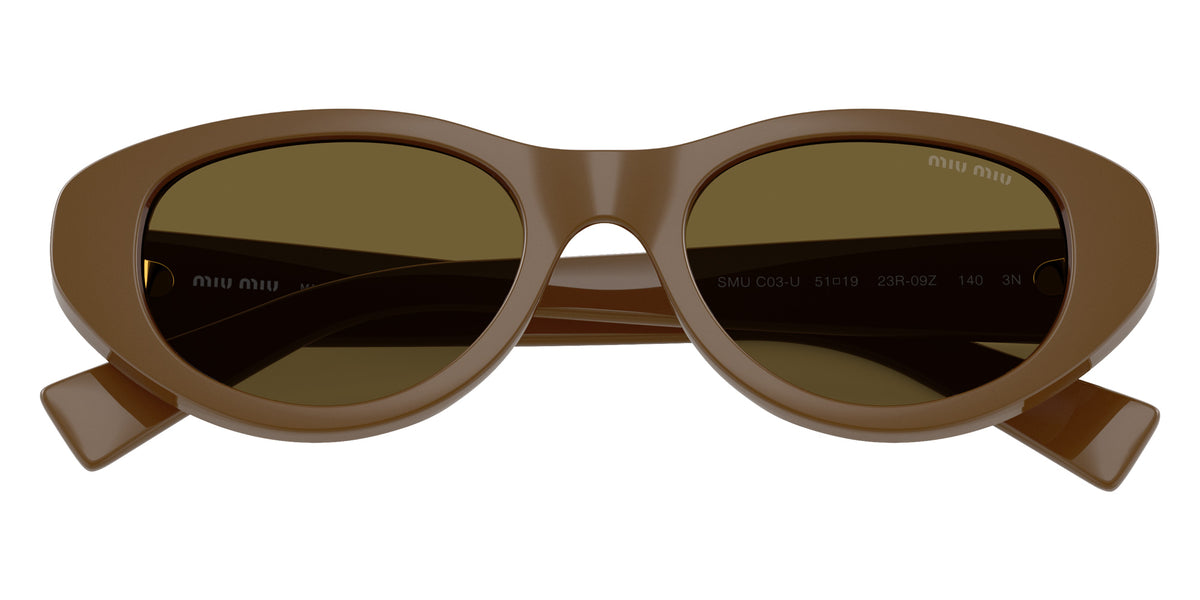 Miu Miu® MU C03SU Sunglasses MU C03SU 23R09Z 51 - Military Green