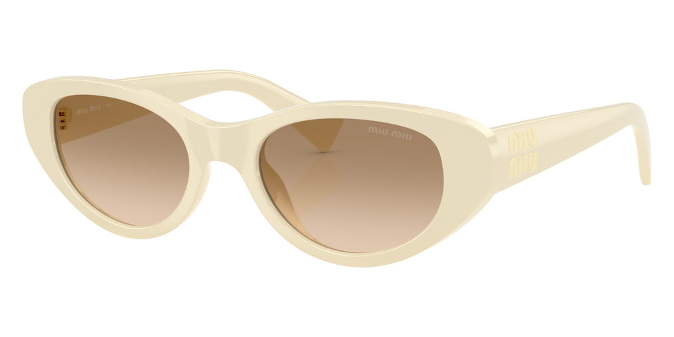Miu Miu® MU C03SU Sunglasses MU C03SU 24R20S 51 - Milky