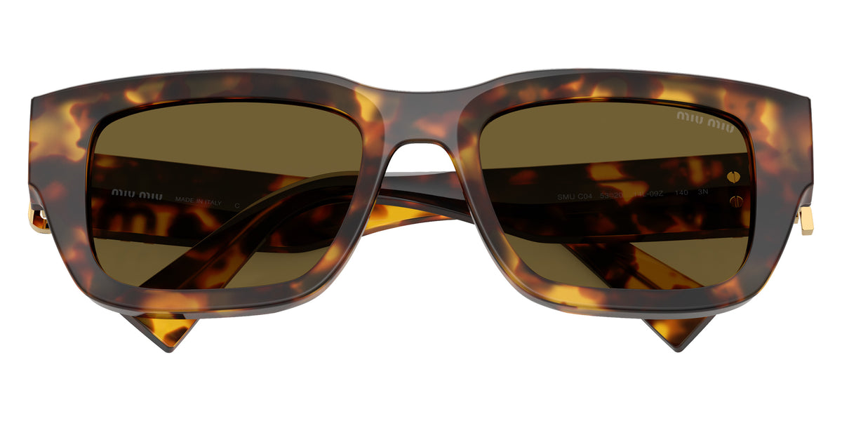 Miu Miu® MU C04S Sunglasses MU C04S 14L09Z 53 - Honey Havana