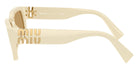 Miu Miu® MU C04S Sunglasses MU C04S 21D10Y 53 - Milky