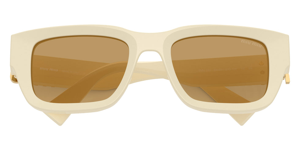 Miu Miu® MU C04S Sunglasses MU C04S 21D10Y 53 - Milky