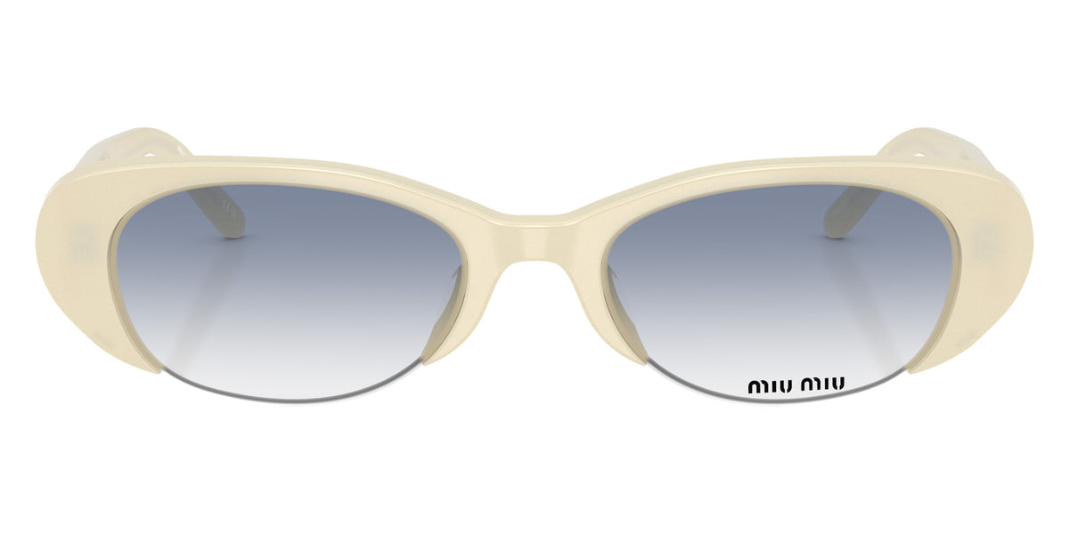 Miu Miu® MU C05SU Sunglasses MU C05SU 22Q80O 52 - Opal White