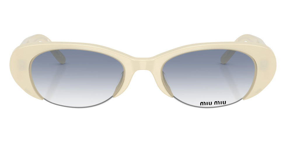 Miu Miu® MU C05SU Sunglasses MU C05SU 22Q80O 52 - Opal White