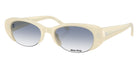 Miu Miu® MU C05SU Sunglasses MU C05SU 22Q80O 52 - Opal White