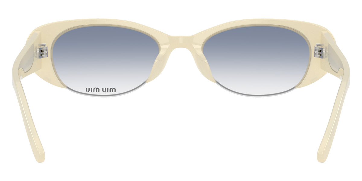 Miu Miu® MU C05SU Sunglasses MU C05SU 22Q80O 52 - Opal White