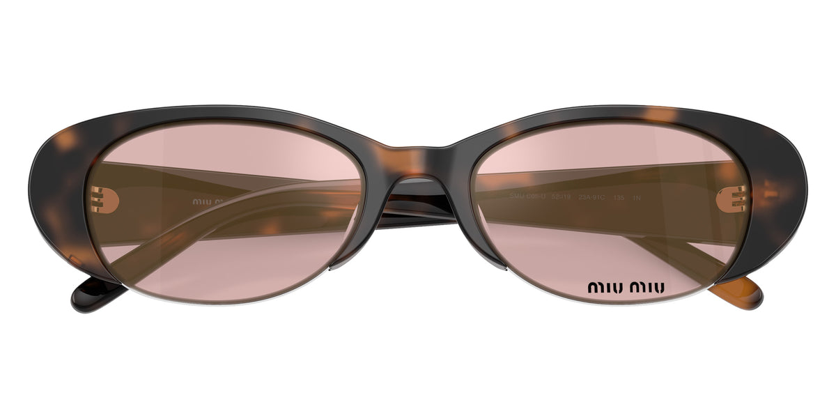 Miu Miu® MU C05SU Sunglasses MU C05SU 23A91C 52 - Havana Mauve