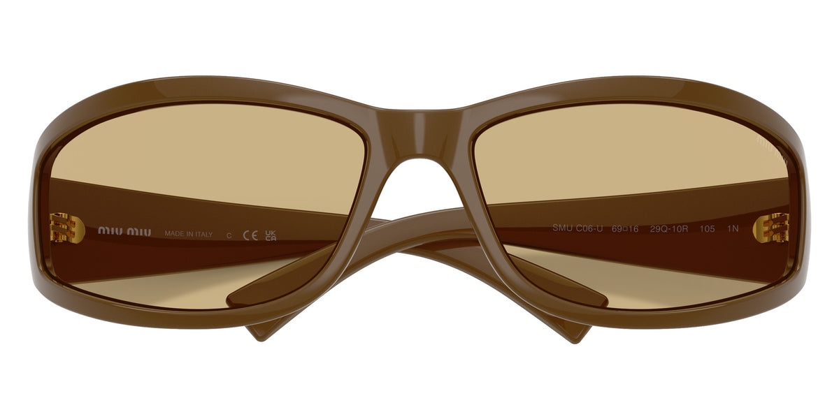 Miu Miu® MU C06SU Sunglasses MU C06SU 29Q10R 69 - Military Green