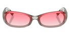 Miu Miu® MU C07SU Sunglasses MU C07SU 22T81E 62 - Transparent Grey