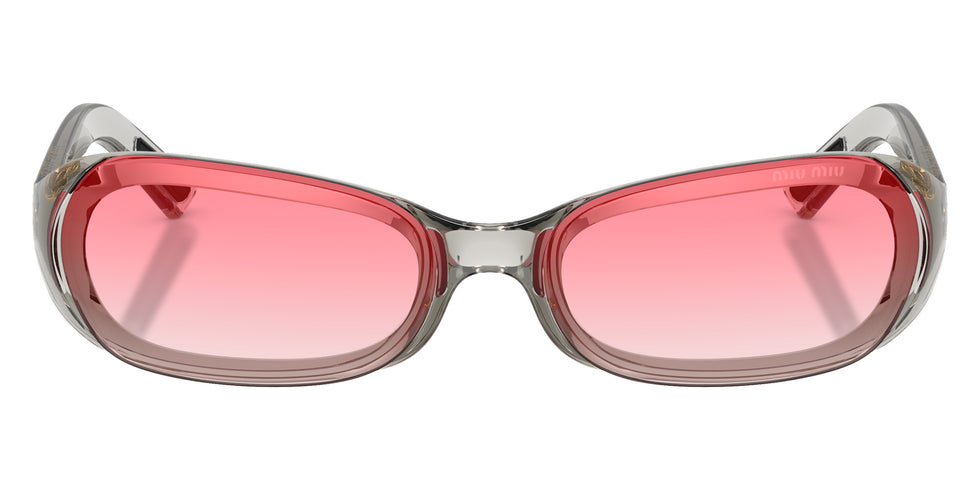 Miu Miu® MU C07SU Sunglasses MU C07SU 22T81E 62 - Transparent Grey