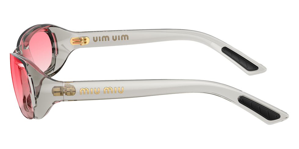 Miu Miu® MU C07SU Sunglasses MU C07SU 22T81E 62 - Transparent Grey