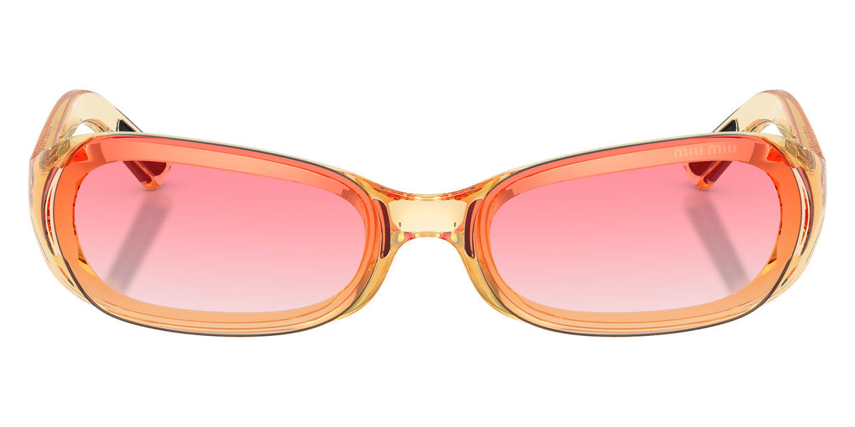 Miu Miu® MU C07SU Sunglasses MU C07SU 24S81E 62 - Transparent Yellow