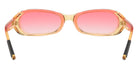Miu Miu® MU C07SU Sunglasses MU C07SU 24S81E 62 - Transparent Yellow