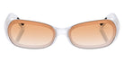 Miu Miu® MU C07SU Sunglasses MU C07SU 26S91E 62 - Transparent Blue