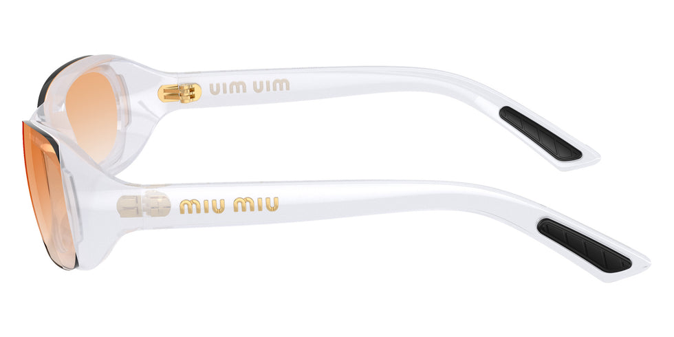 Miu Miu® MU C07SU Sunglasses MU C07SU 26S91E 62 - Transparent Blue