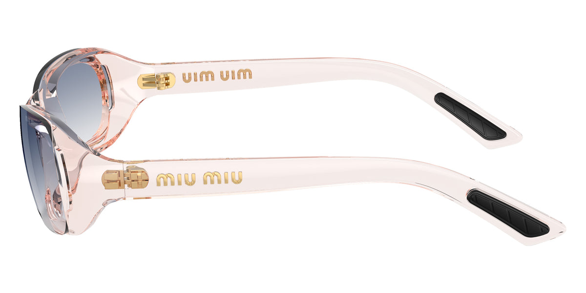 Miu Miu® MU C07SU Sunglasses MU C07SU 28S41G 62 - Transparent Pink