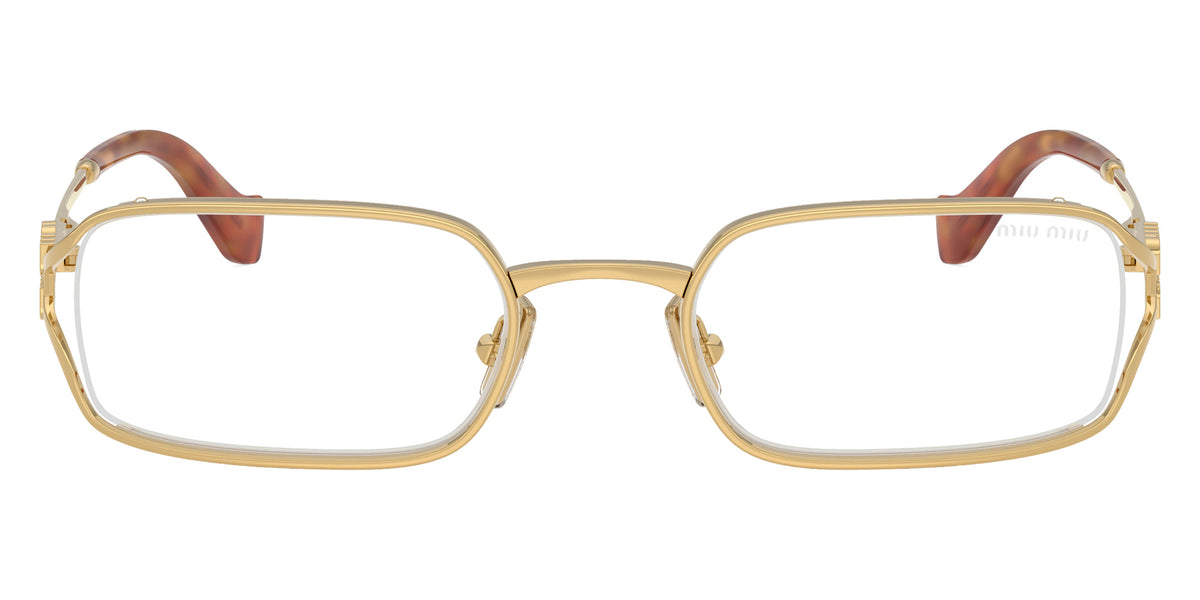Miu Miu® MU C50S Sunglasses MU C50S 5AK10W 52 - Gold