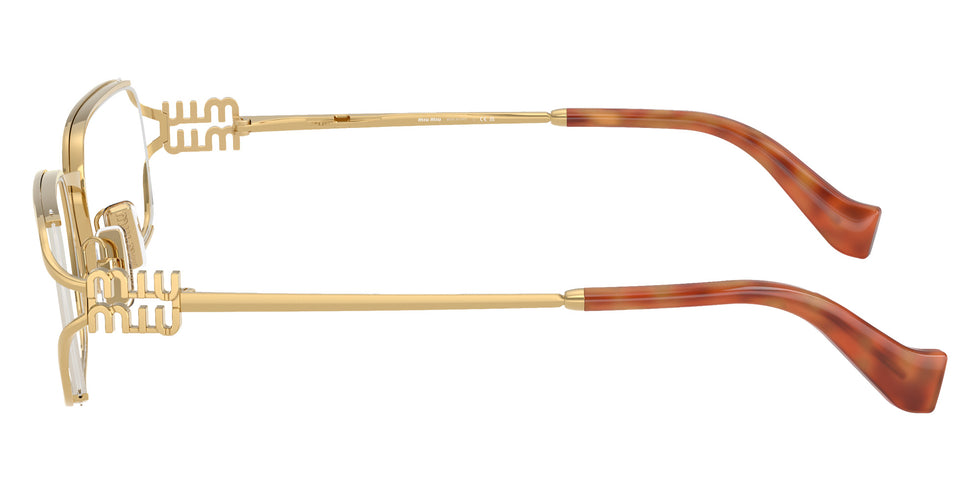 Miu Miu® MU C50S Sunglasses MU C50S 5AK10W 52 - Gold