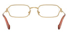 Miu Miu® MU C50S Sunglasses MU C50S 5AK10W 52 - Gold