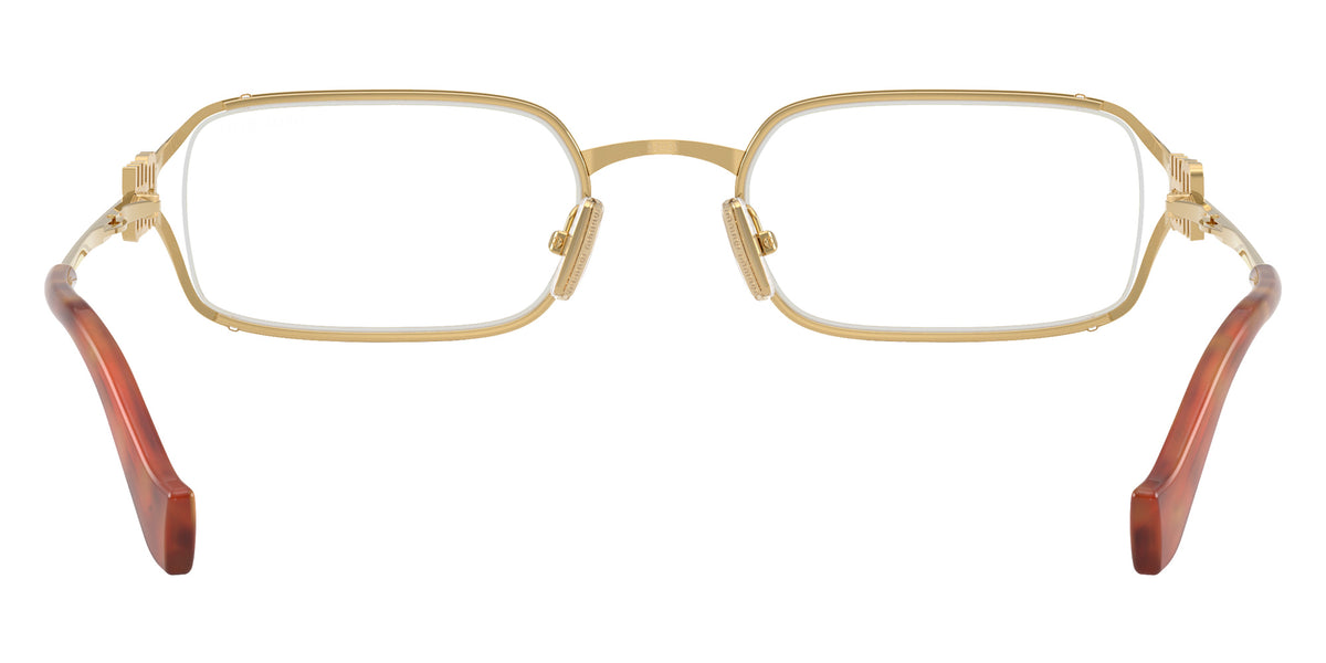Miu Miu® MU C50S Sunglasses MU C50S 5AK10W 52 - Gold