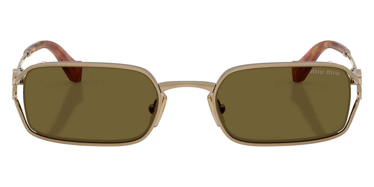 Miu Miu® MU C50S Sunglasses MU C50S 7OE09Z 52 - Old Gold
