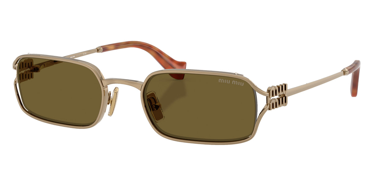 Miu Miu® MU C50S Sunglasses MU C50S 7OE09Z 52 - Old Gold