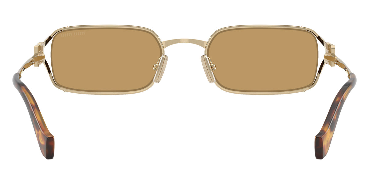 Miu Miu® MU C50S Sunglasses MU C50S ZVN10Y 52 - Pale Gold